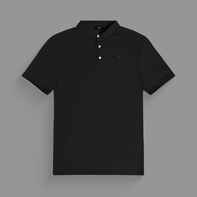 Cloud Polo Shirt - Black